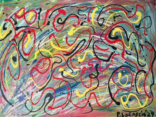 Liquid di Peter Locascio, Pittura in vendita su Singulart