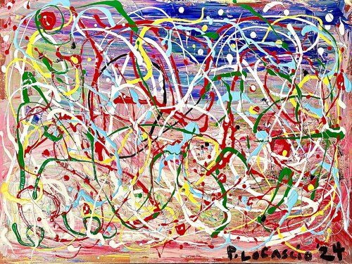 Cosmos di Peter Locascio, Pittura in vendita su Singulart