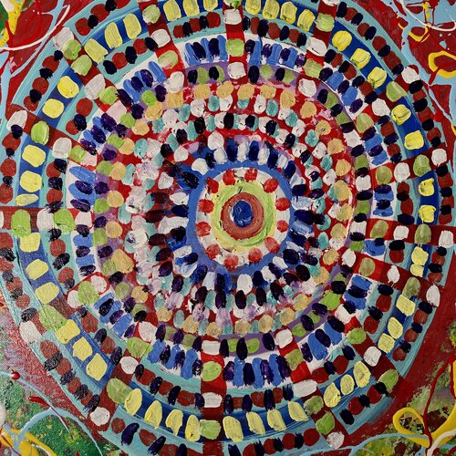 Liquid Mandala von Peter Locascio, Malerei kaufen auf Singulart