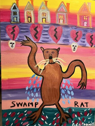 Swamp Rat40 von Peter Locascio, Malerei kaufen auf Singulart