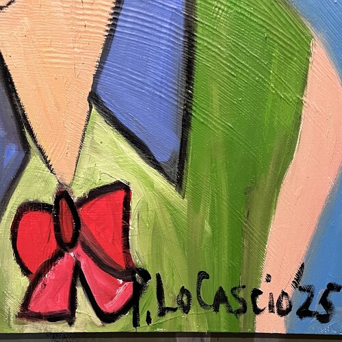 Anime couple/ closeup signature Peter Locascio
