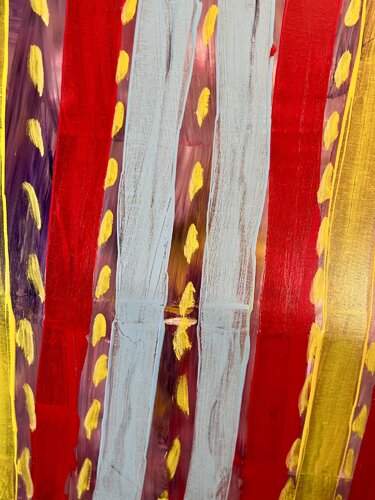 Stripes/ closeup von Peter Locascio, Malerei kaufen auf Singulart