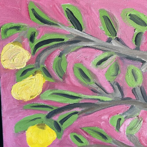Lemon Tree/ signature von Peter Locascio, Malerei kaufen auf Singulart