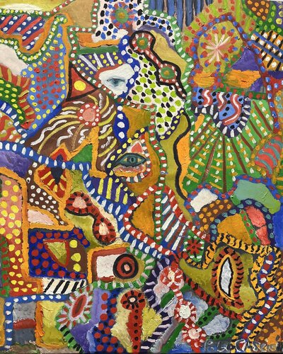 The All seeing Eye by Peter Locascio, Painting for Sale on Singulart