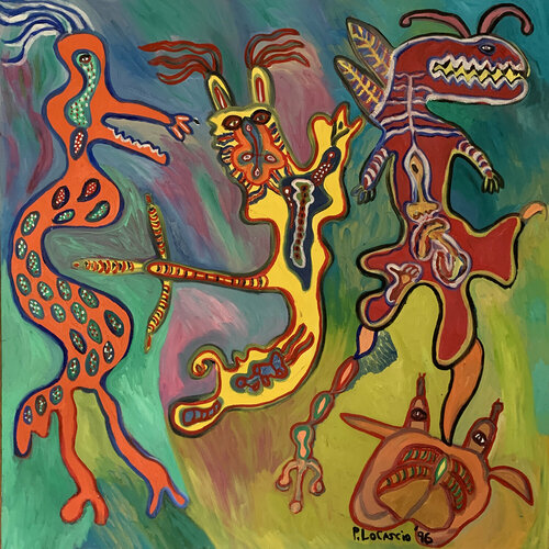 Rain Dancers von Peter Locascio, Malerei kaufen auf Singulart