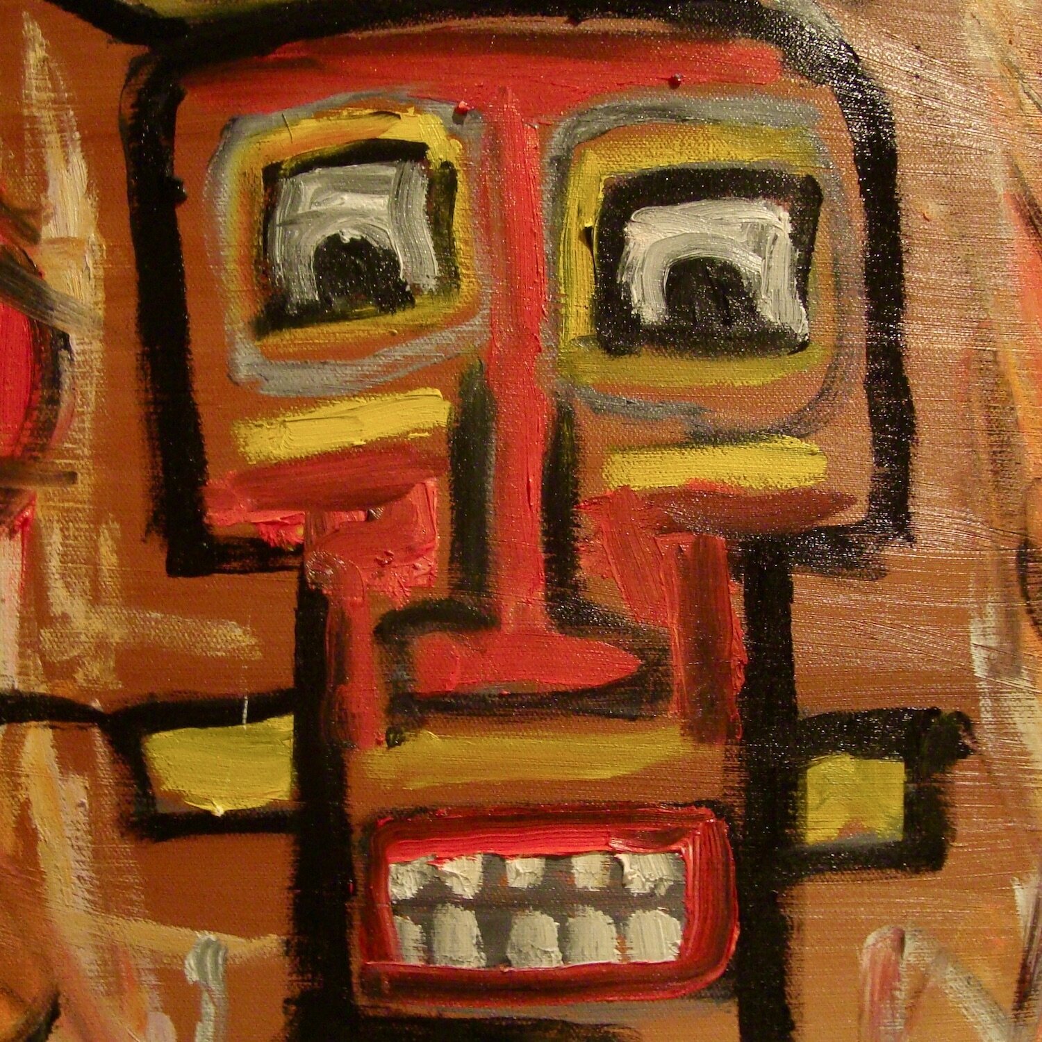 Robo-man's head Peter Locascio