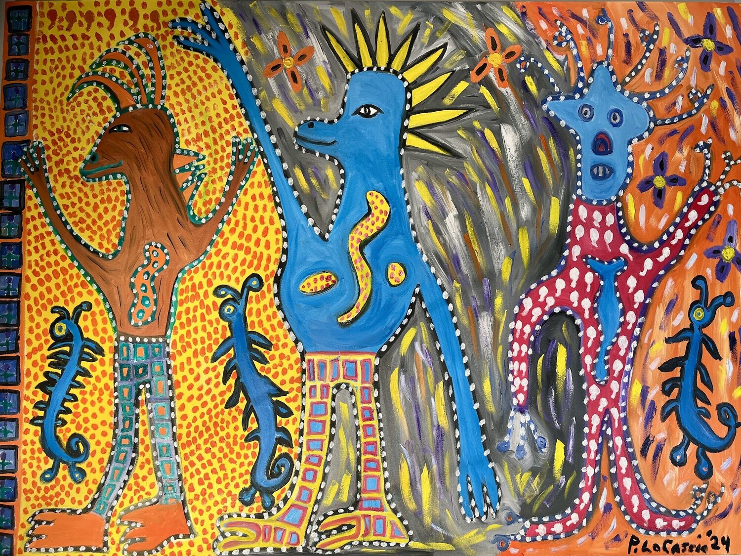 They Dance with Blue Worms Peter Locascio