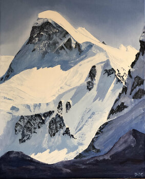 Montagne : Le Breithorn. Odile Pinto-Corbin