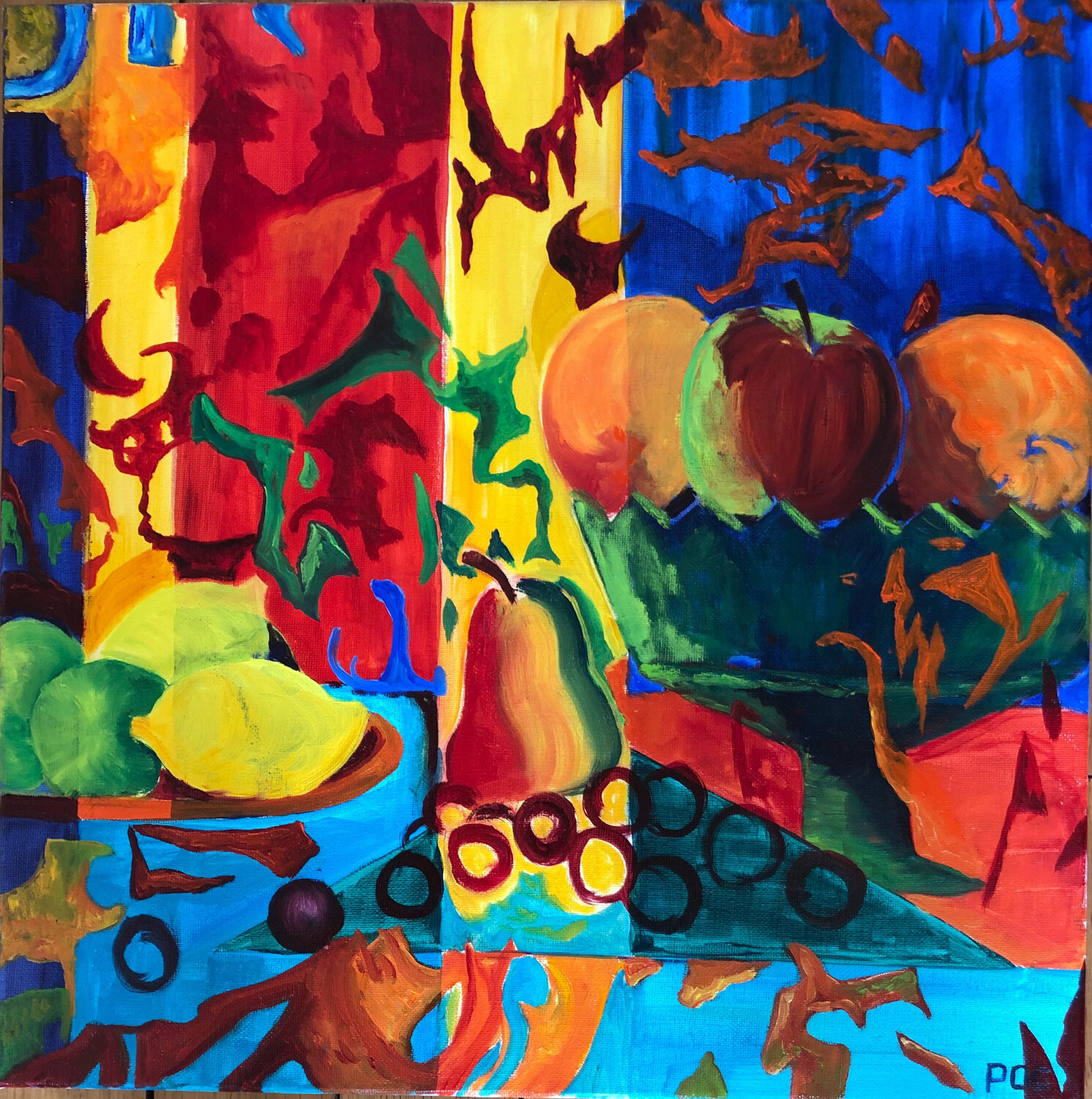 Fruits d'automne. Odile Pinto-Corbin
