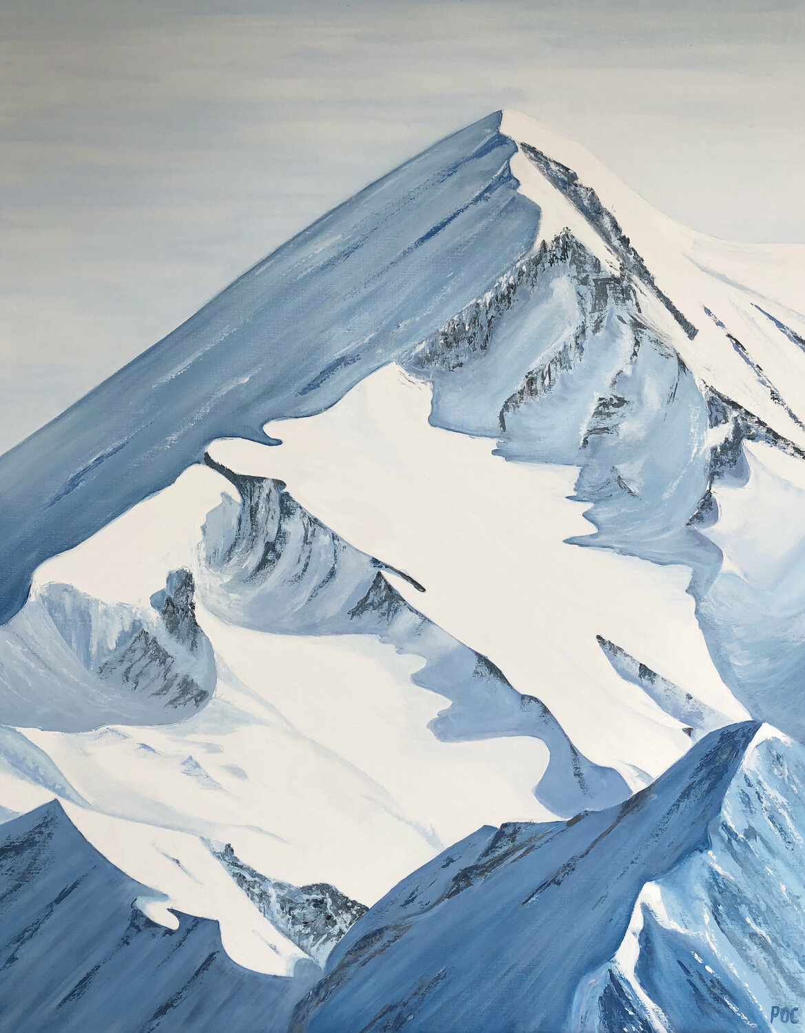 Montagne : Le Mont Blanc . Odile Pinto-Corbin