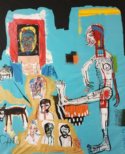 "Anxiety again!!" van Marc Rayner, Schilderij te koop op Singulart