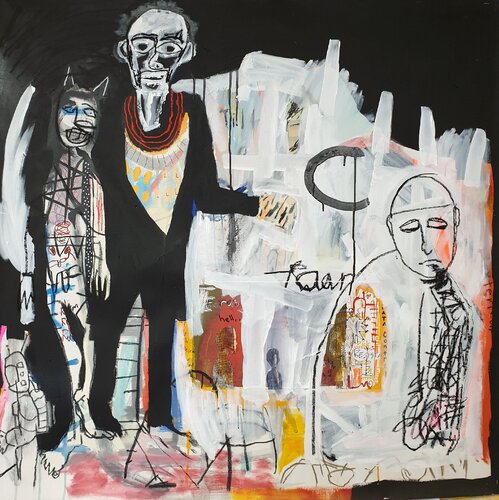 "From New York to Berlin, they've just got this kind of thing" von Marc Rayner, Malerei kaufen auf Singulart