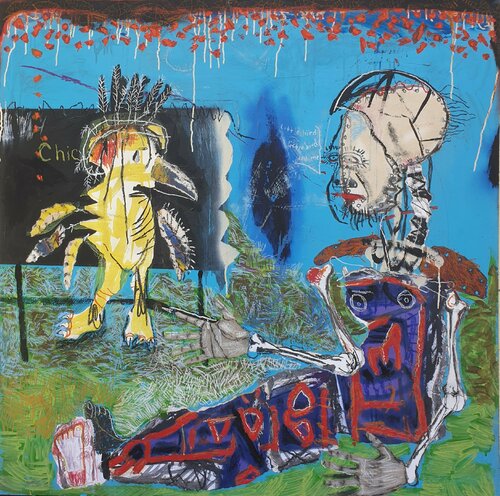 "Little bird, little bird, tell me why do you weep?" de Marc Rayner, Pintura a la venta en Singulart