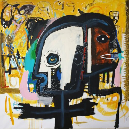 "It's all in our DNA" van Marc Rayner, Schilderij te koop op Singulart