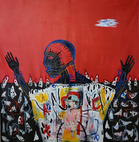 "Distress #6" van Marc Rayner, Schilderij te koop op Singulart