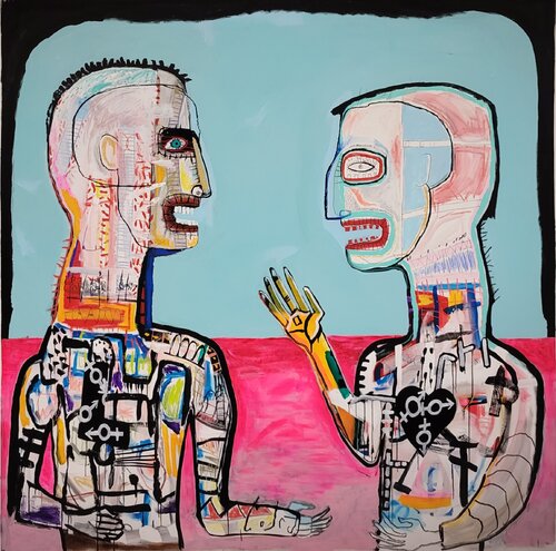 "We argued about how much we had in common" de Marc Rayner, Pintura a la venta en Singulart