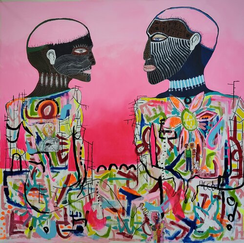 "I've never been to Morocco, but I love it anyway " de Marc Rayner, Pintura a la venta en Singulart