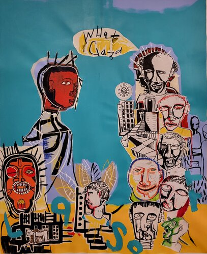 L A van Marc Rayner, Schilderij te koop op Singulart