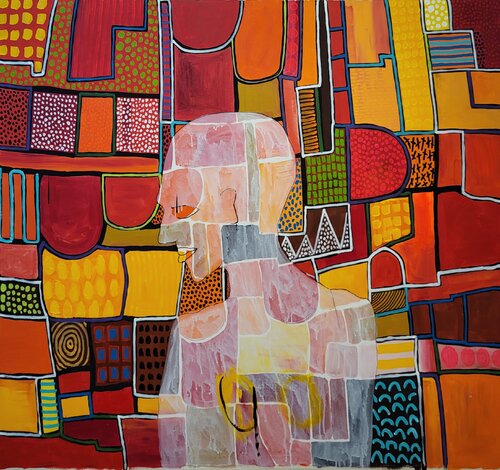 Mental architecture van Marc Rayner, Schilderij te koop op Singulart