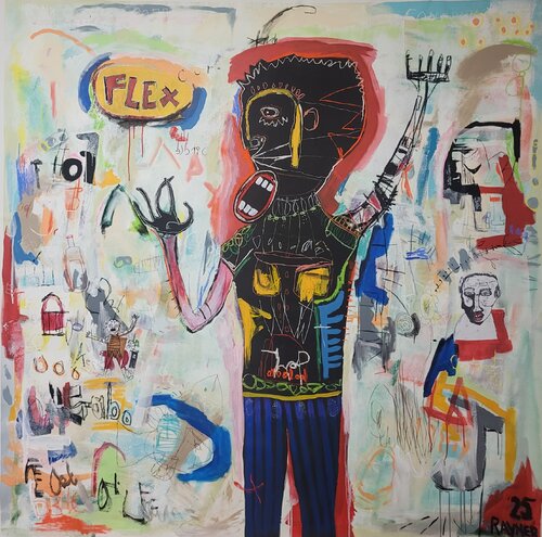 Flex van Marc Rayner, Schilderij te koop op Singulart