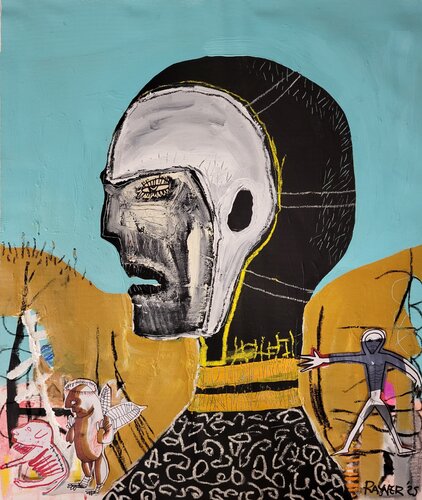 Take off the mask de Marc Rayner, Pintura a la venta en Singulart