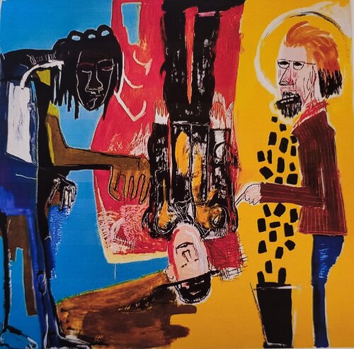 Basquiat, Baselitz and Boudreau by Marc Rayner, Print for Sale on Singulart