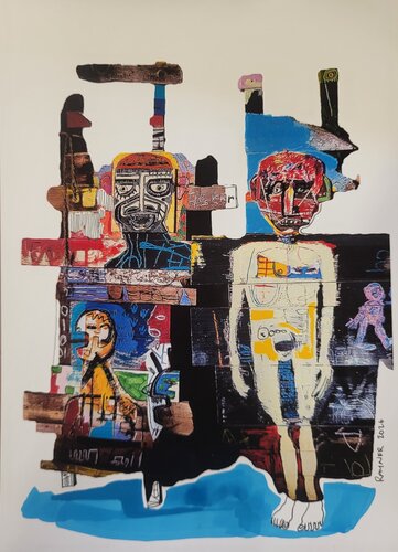 Homonids by Marc Rayner, Print for Sale on Singulart