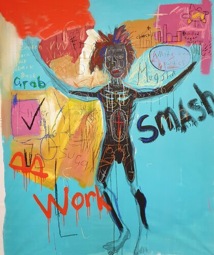 Smash and grab politics #2 van Marc Rayner, Schilderij te koop op Singulart
