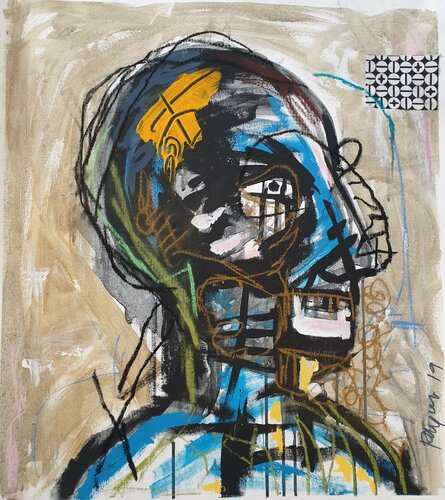 Head #2 van Marc Rayner, Schilderij te koop op Singulart