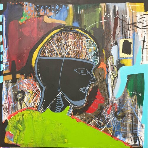 Voice box van Marc Rayner, Schilderij te koop op Singulart