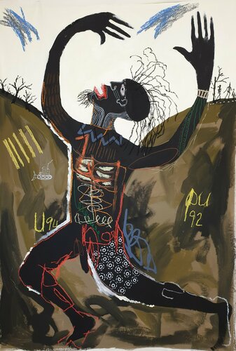 "The bungle in Rum jungle '71" di Marc Rayner, Pittura in vendita su Singulart