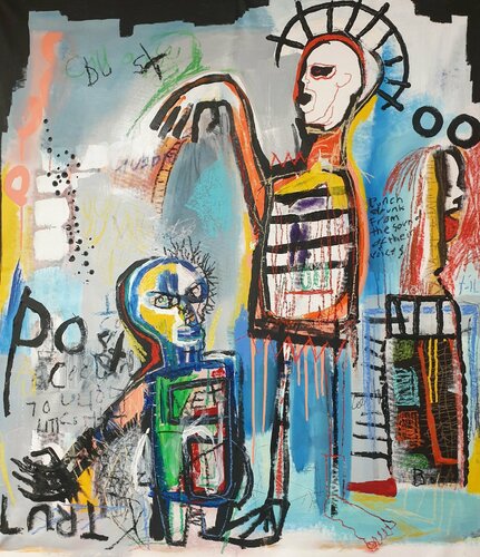 "Street preacher" von Marc Rayner, Malerei kaufen auf Singulart