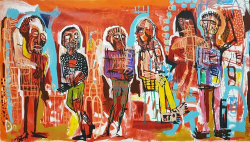 "Hola" van Marc Rayner, Schilderij te koop op Singulart