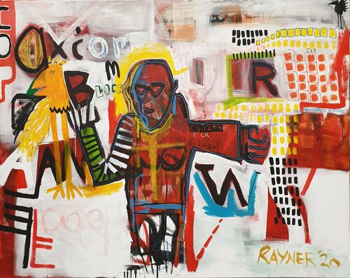 "The anger management bureau" van Marc Rayner, Schilderij te koop op Singulart