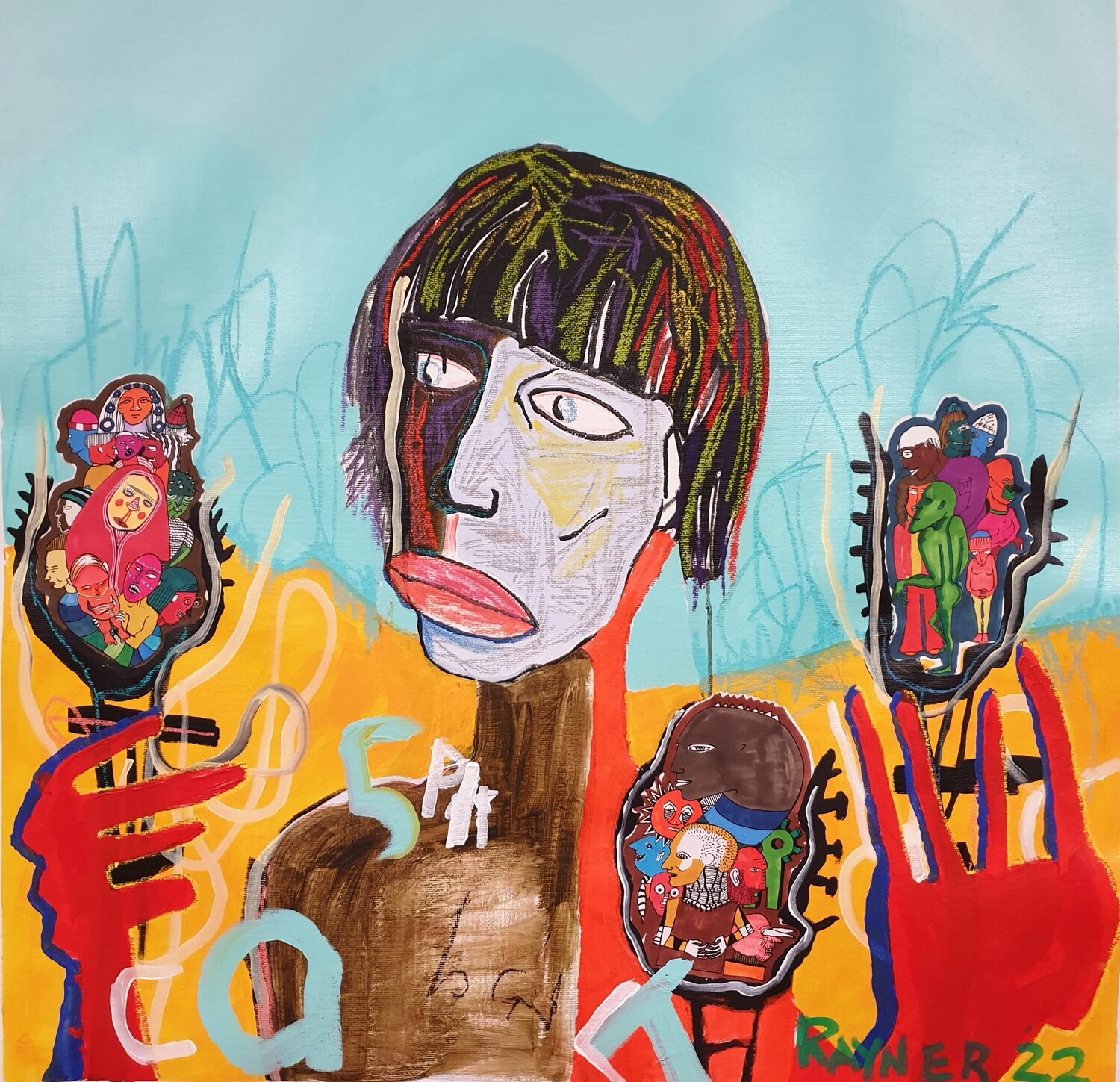 "Flowers all around me" Marc Rayner