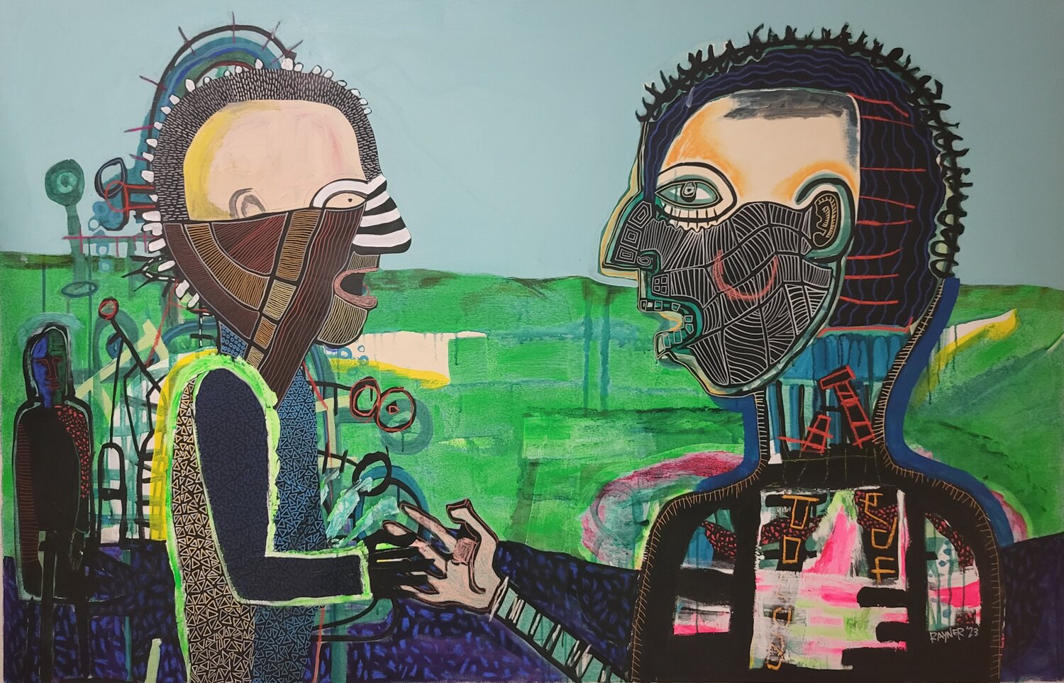"Addicted to your gaze" Marc Rayner