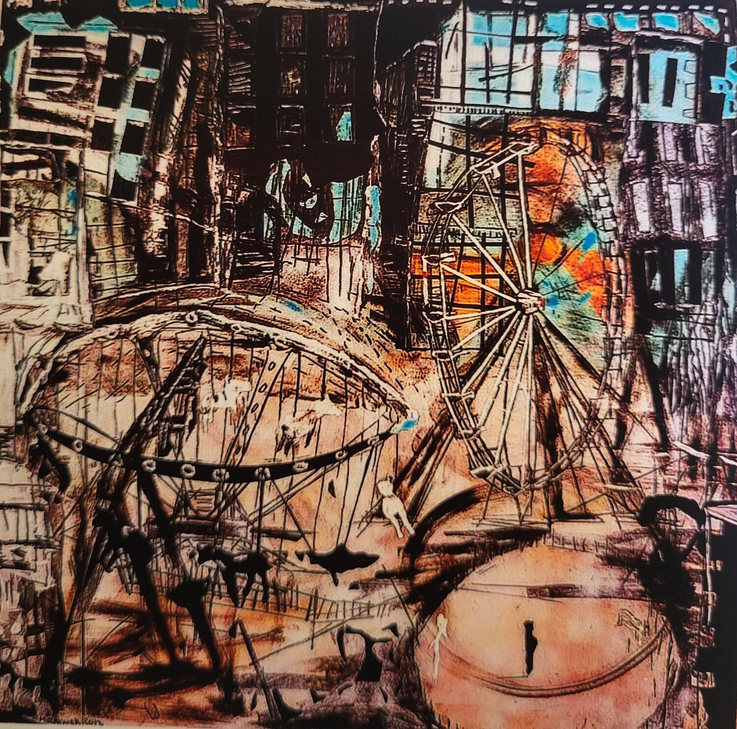 The last summer in Prypiat Marc Rayner Print for sale
