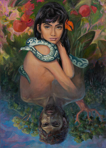 Eve and Adam di Marco Busoni, Pittura in vendita su Singulart