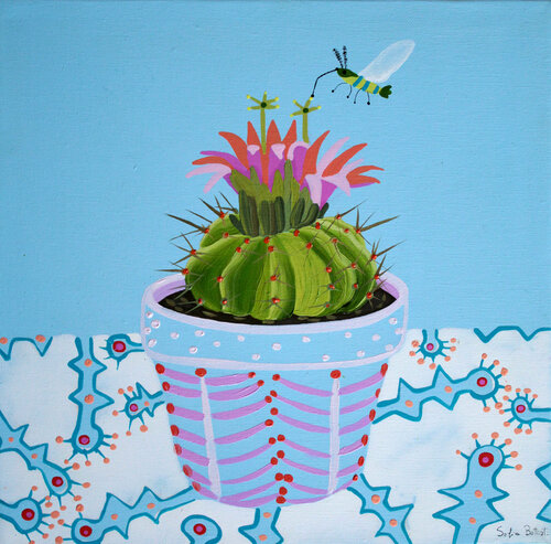 Lepidottero van Sofia Battisti, Schilderij te koop op Singulart