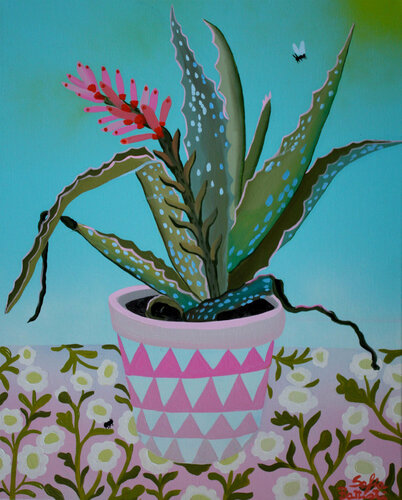 Carper of daisies van Sofia Battisti, Schilderij te koop op Singulart