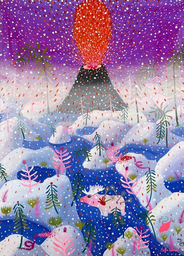 Energy shards van Sofia Battisti, Schilderij te koop op Singulart