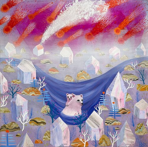Mother’s love van Sofia Battisti, Schilderij te koop op Singulart