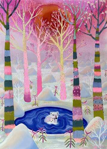 The promise of the Sun von Sofia Battisti, Malerei kaufen auf Singulart