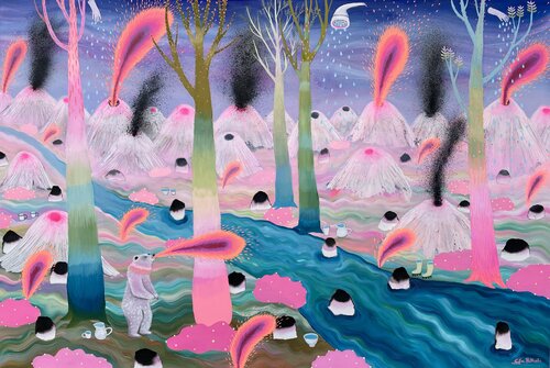 Little Holy Hands by Sofia Battisti, 회화 for Sale on Singulart