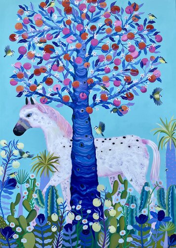 L’albero della cuccagna by Sofia Battisti, 회화 for Sale on Singulart
