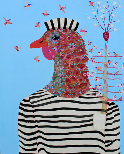 Autoritratto in carcere van Sofia Battisti, Schilderij te koop op Singulart