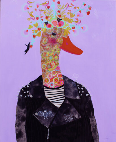 Autoritratto oca by Sofia Battisti, Painting for Sale on Singulart