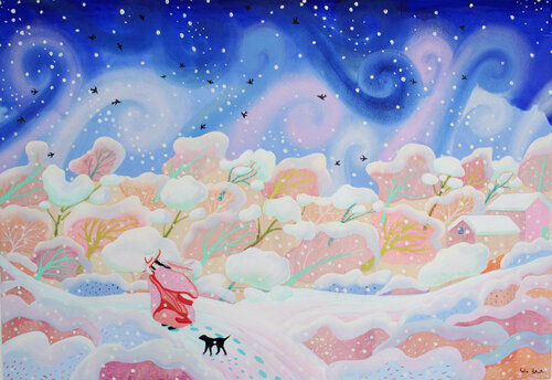 inverno van Sofia Battisti, Schilderij te koop op Singulart