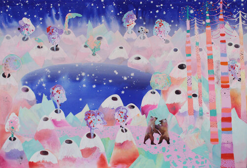 Esplosione by Sofia Battisti, 회화 for Sale on Singulart