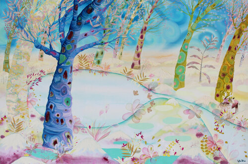Paradiso effimero by Sofia Battisti, 회화 for Sale on Singulart